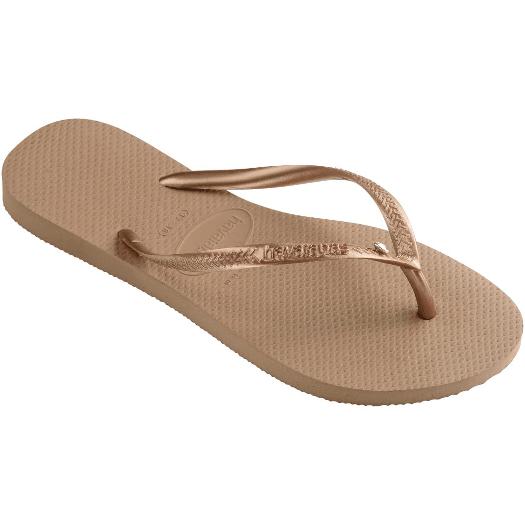 Havaianas Women's Slim Crystal Flip Flops - Image 4