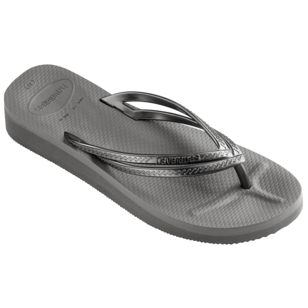 Havaianas womens Wedges Sandal Steel Grey/Steel Grey - Image 3