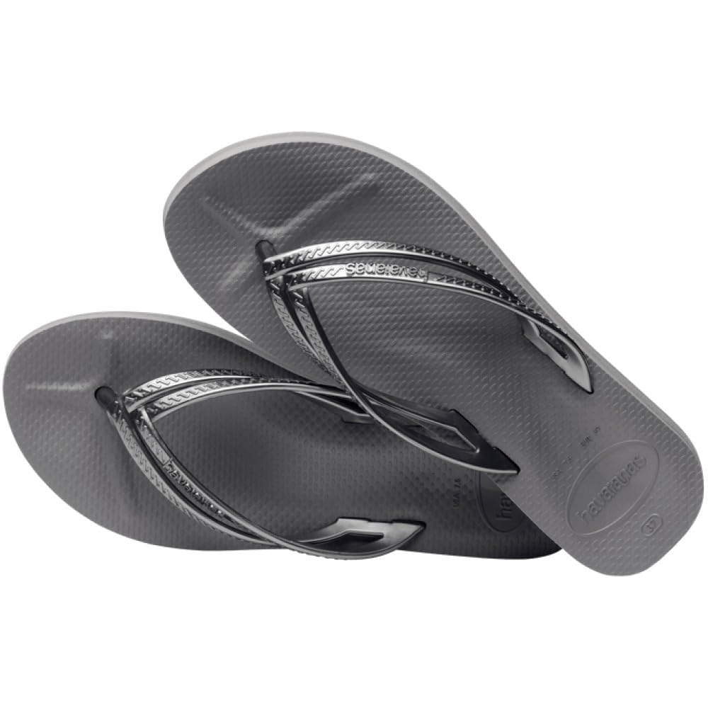 Havaianas womens Wedges Sandal Steel Grey/Steel Grey - Image 5