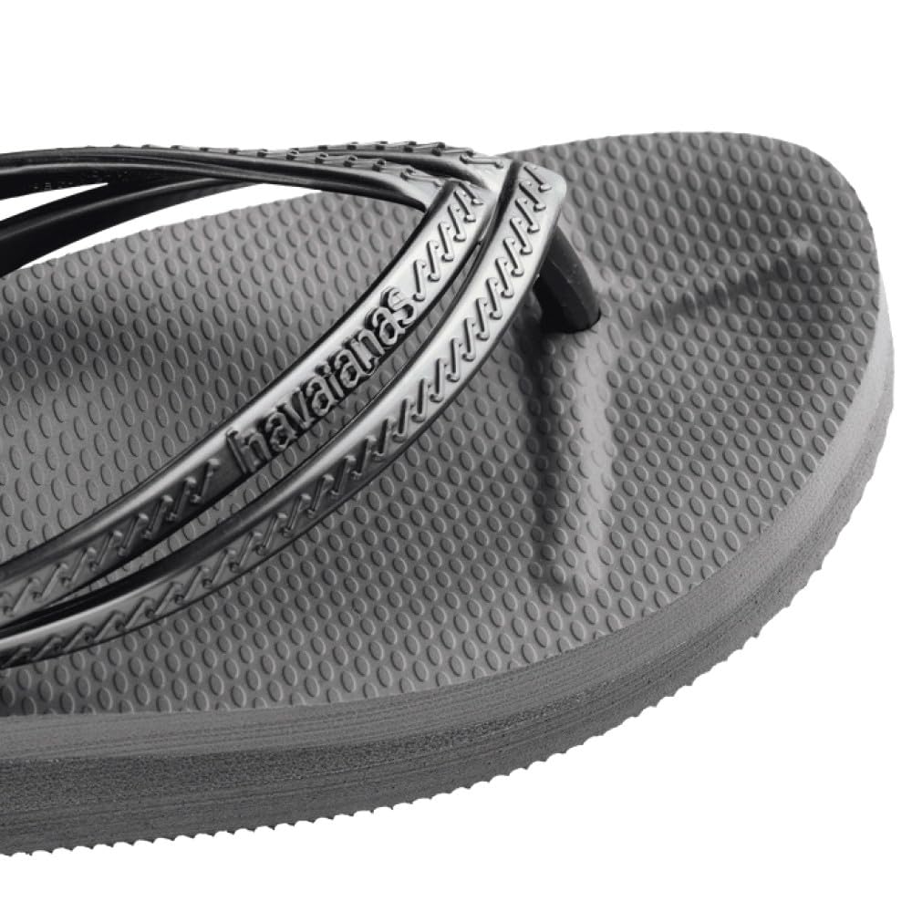 Havaianas womens Wedges Sandal Steel Grey/Steel Grey - Image 6